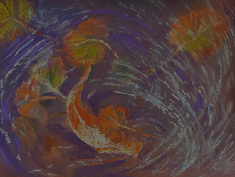 Oh Boy Koi by artist julia fletcher